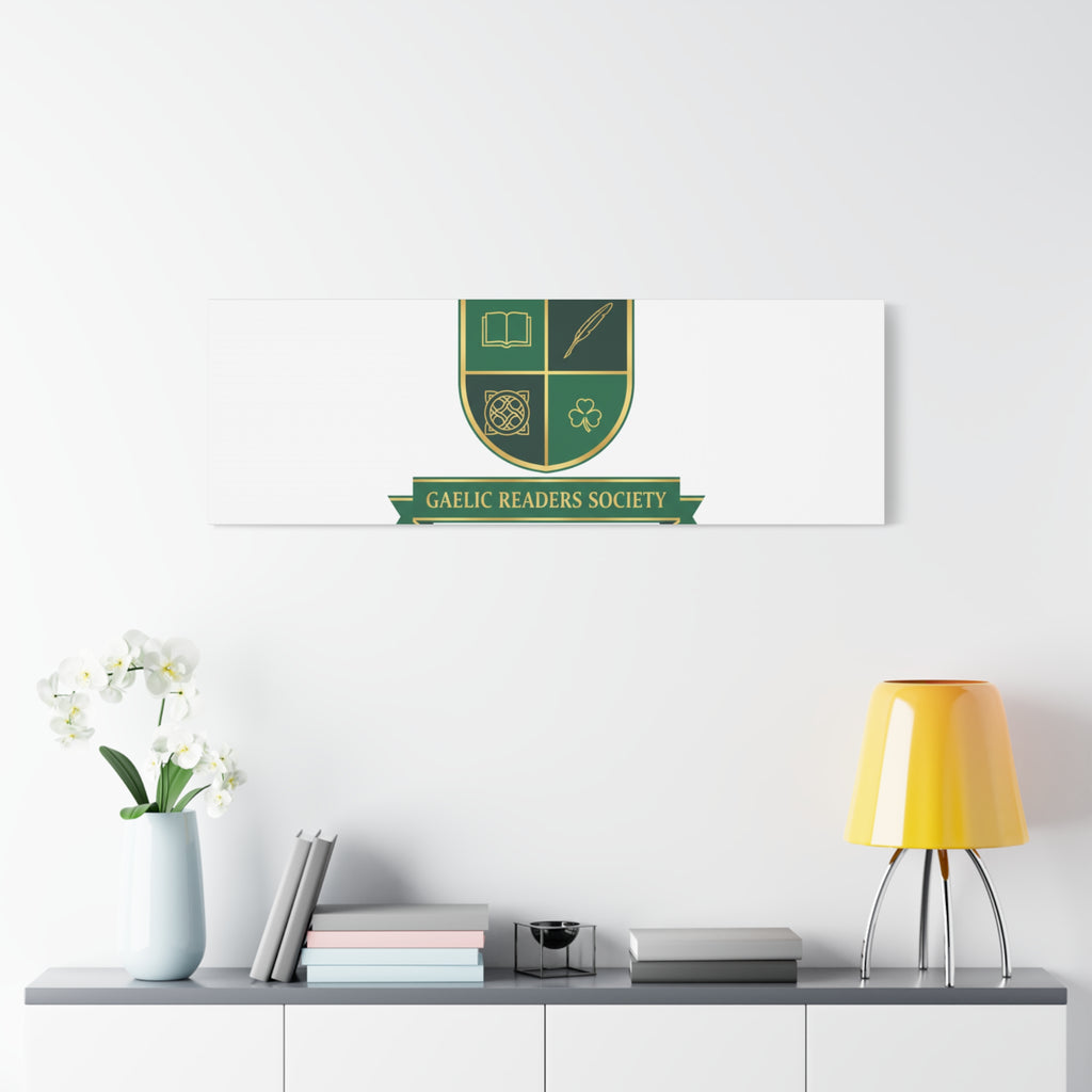 Gaelic Crest Shield Canvas | Celtic crest, Irish heritage logo 36" x 36" 1.25"