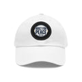Built for Peace Leather Patch Dad Hat — Casual Cotton Baseball Cap