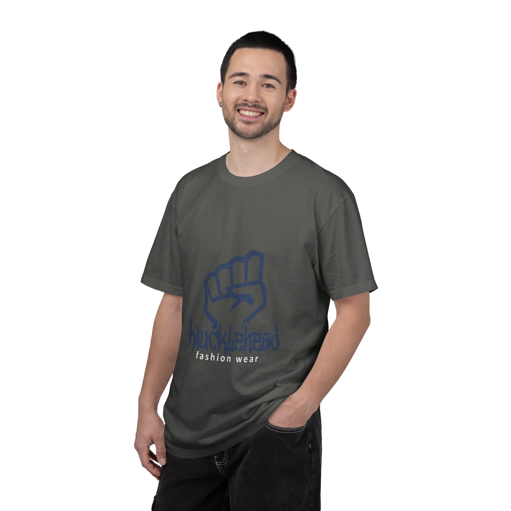 Knucklehead Fist Graphic T-Shirt — Casual Streetwear Tee Berry