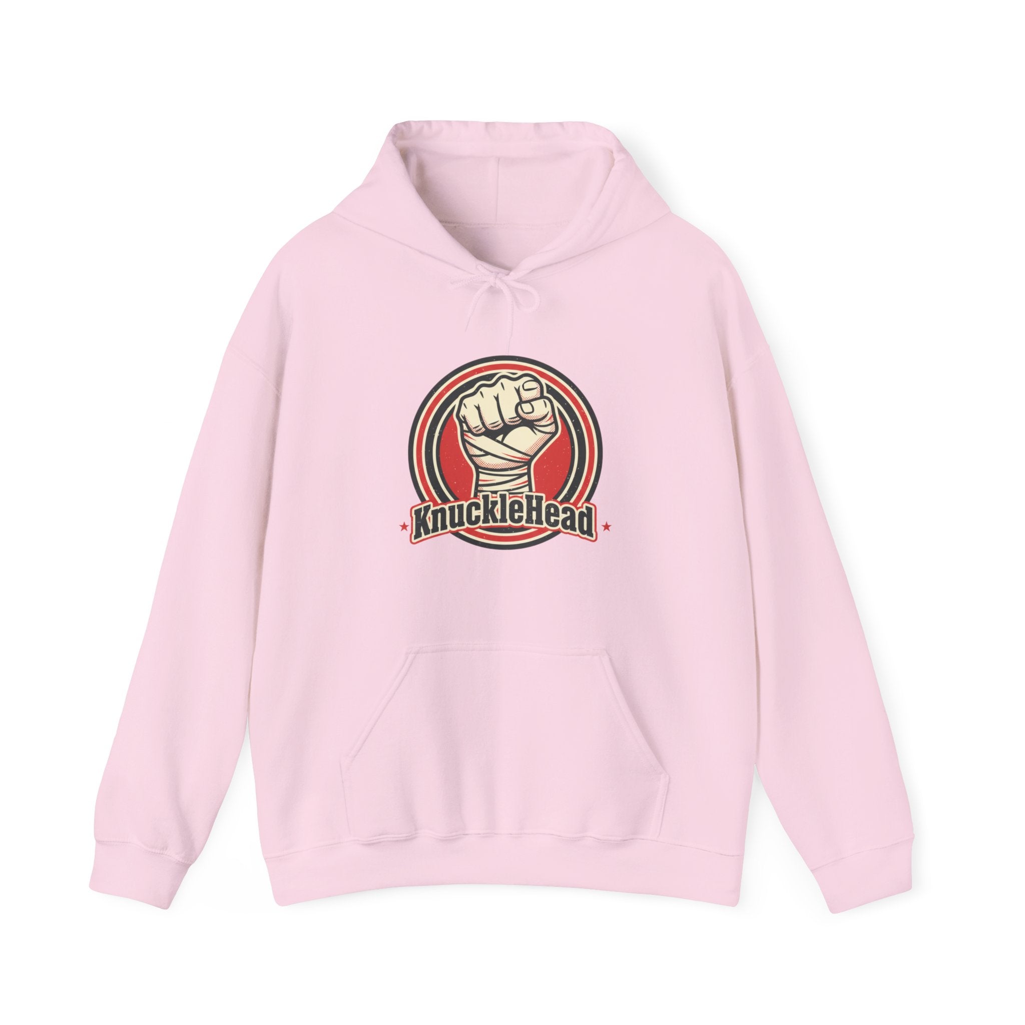 Knucklehead Fist Hoodie – Retro Boxing Punch Graphic Sweatshirt