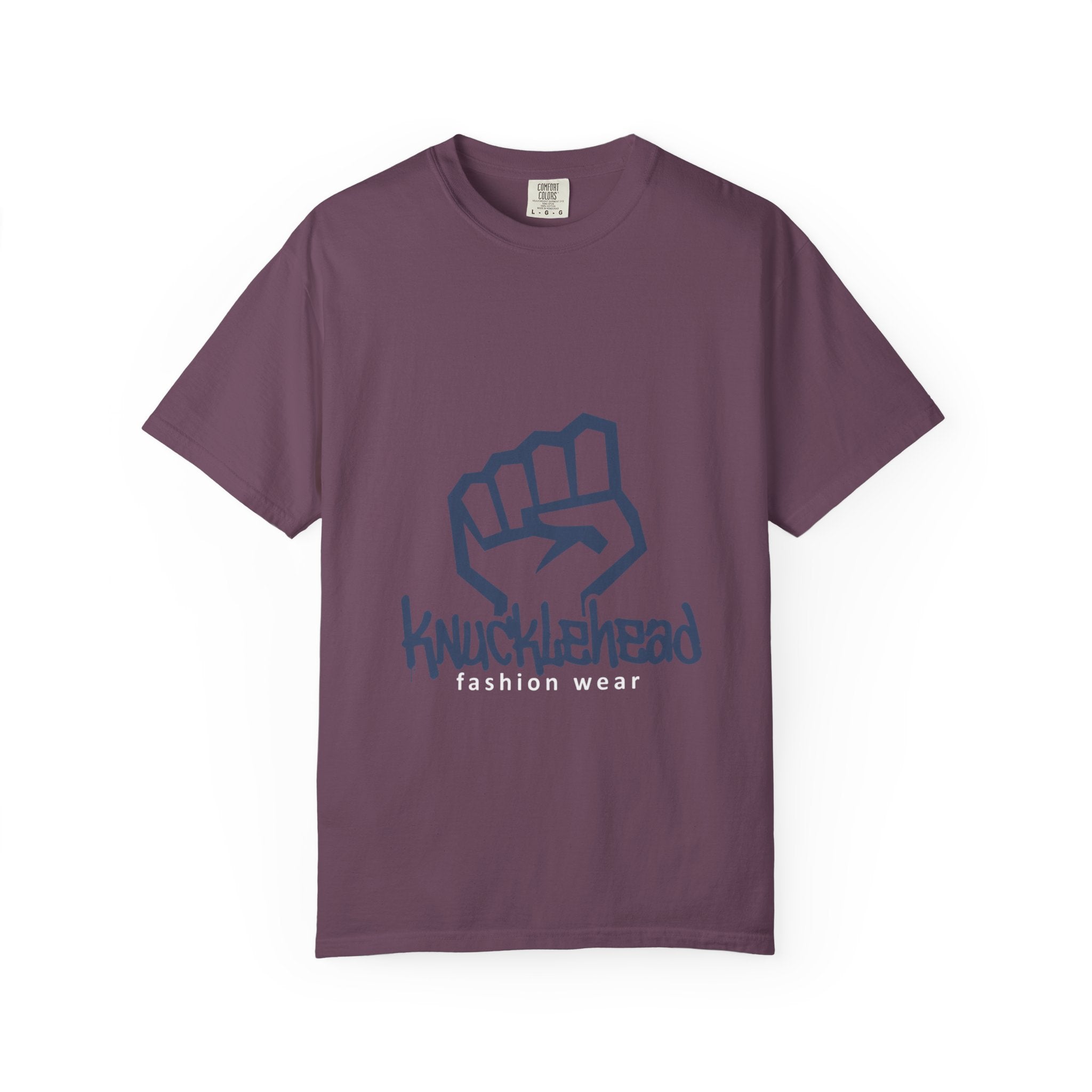 Knucklehead Fist Graphic T-Shirt — Casual Streetwear Tee Berry