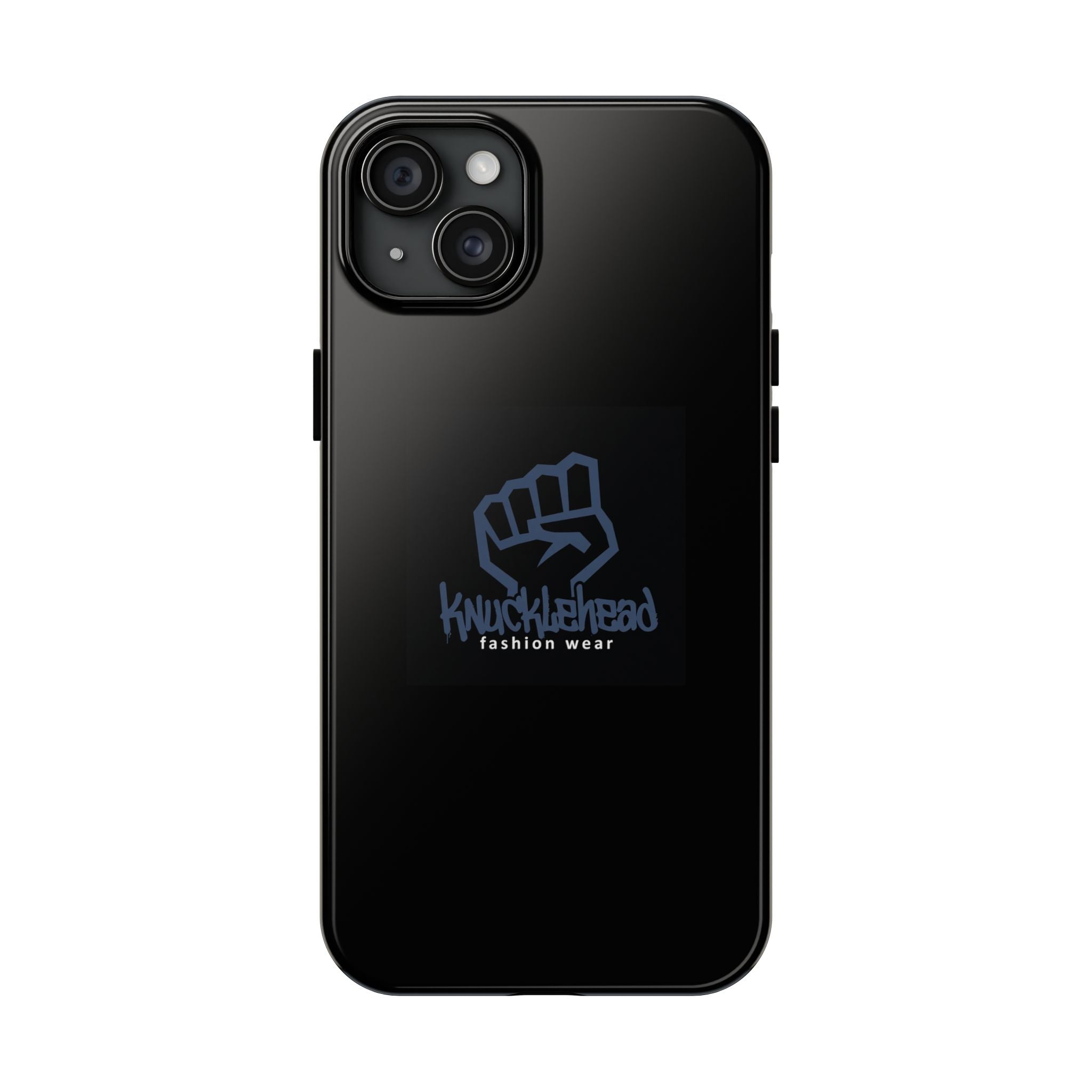 Tough Phone Case — 'Knucklebred' Fist Logo Protective iPhone Cover iPhone 15 Plus