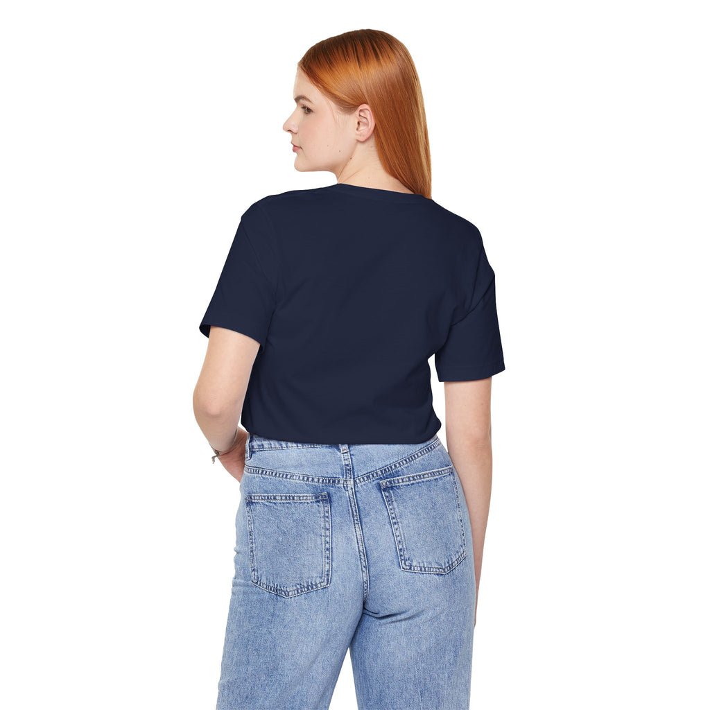 Soft Heart Strong Care T-Shirt | cute nurse graphic, pastel coquette medical shirt Navy