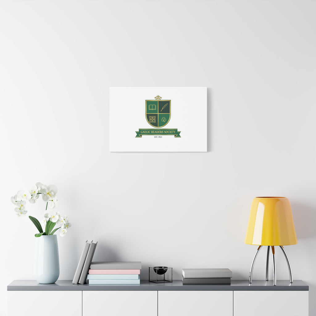 Gaelic Crest Shield Canvas | Celtic crest, Irish heritage logo 36" x 36" 1.25"