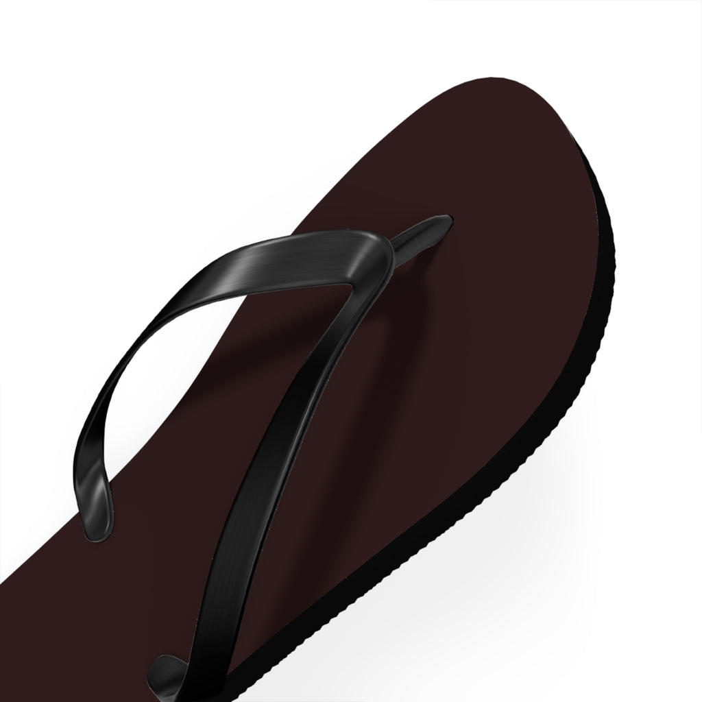 Classic Solid-Color Flip Flops – Casual Beach & Everyday Sandals XL Black sole