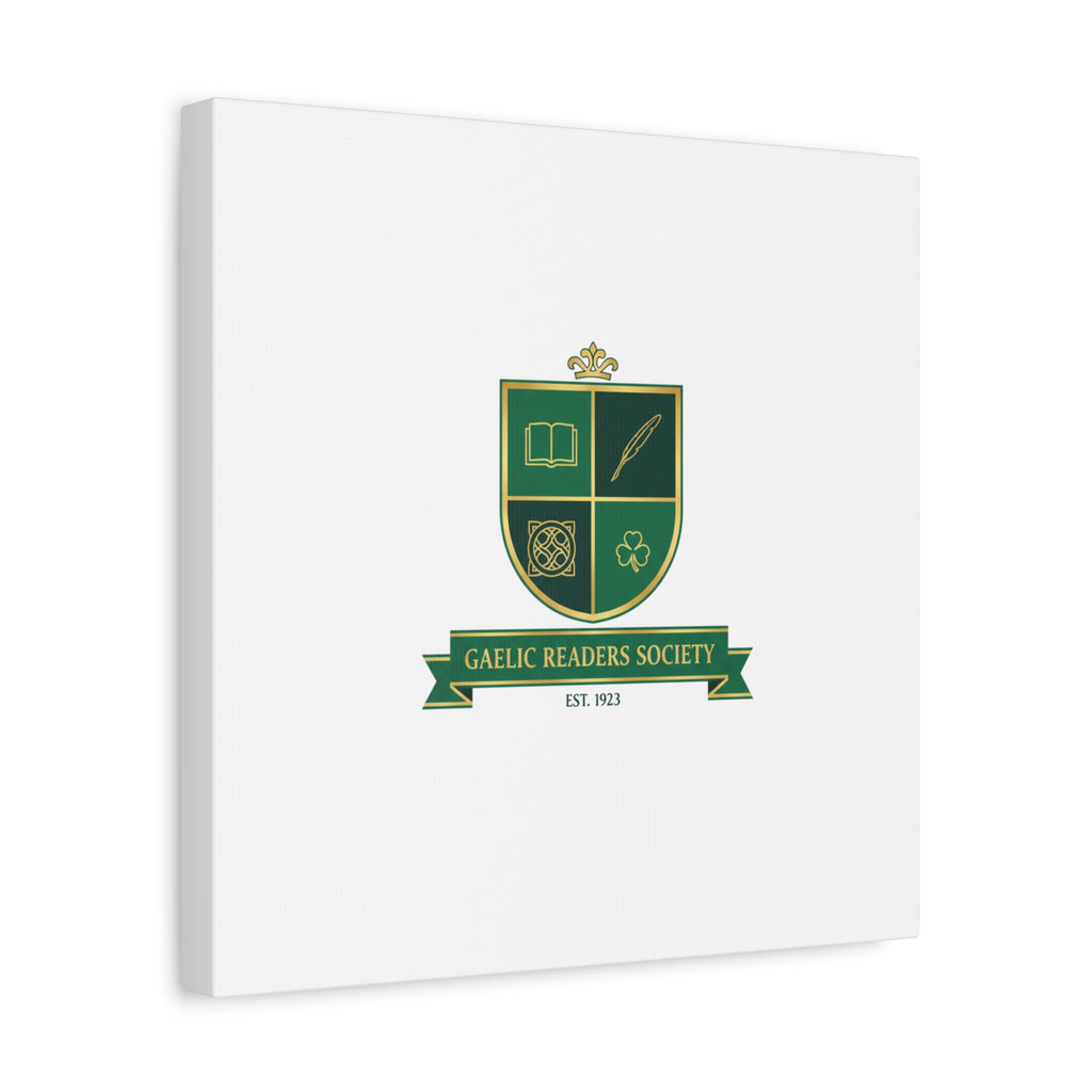 Gaelic Crest Shield Canvas | Celtic crest, Irish heritage logo 36" x 36" 1.25"