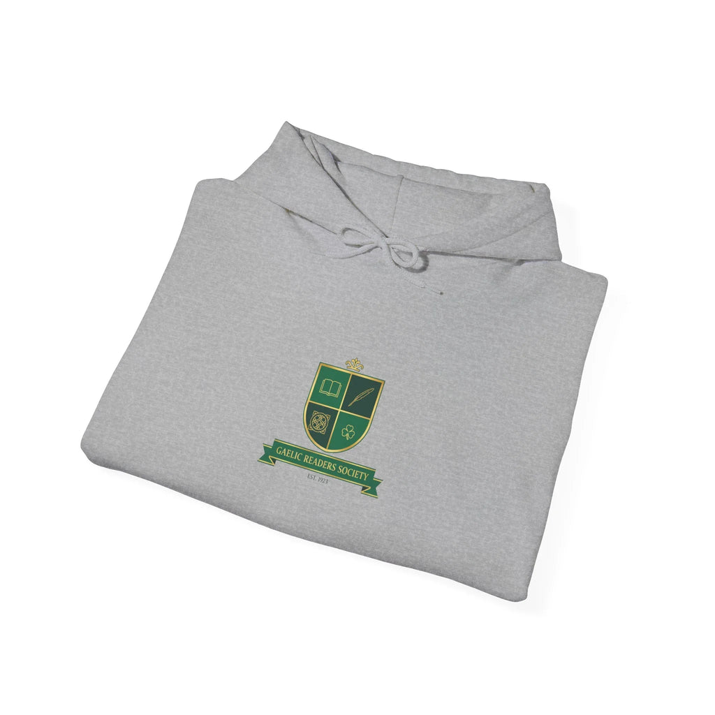 Celtic Crest Hoodie | Gaelic serif crest, Irish heritage logo Navy