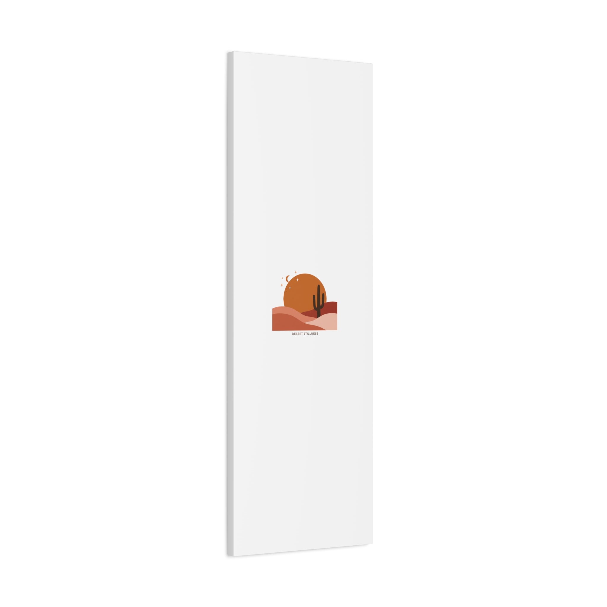 Desert Stillness Canvas, Desert Sunset Minimalist Mesa | Southwestern Art Print 36" x 36" 1.25"