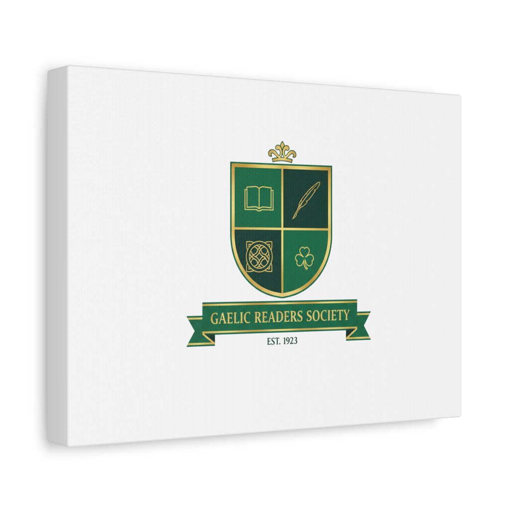 Gaelic Crest Shield Canvas | Celtic crest, Irish heritage logo 36" x 36" 1.25"