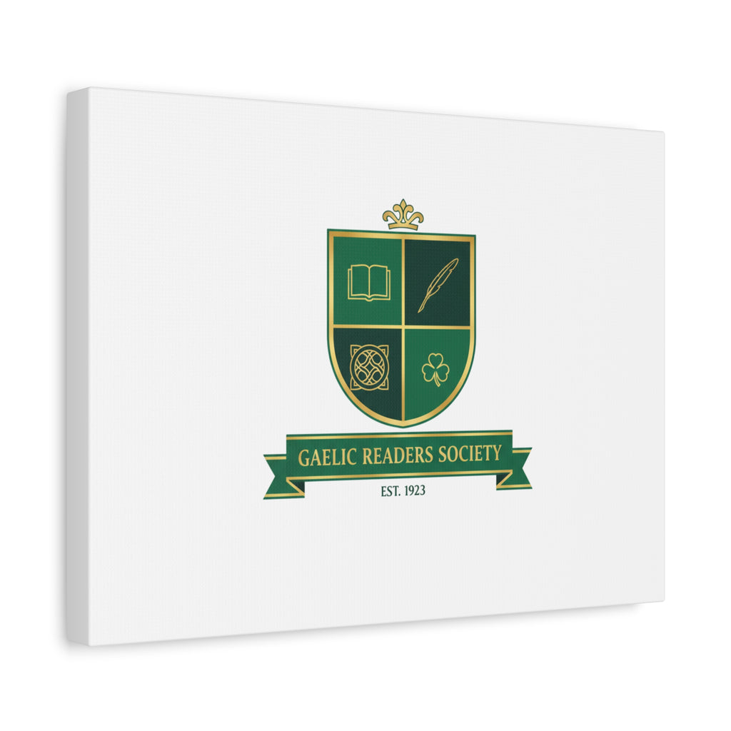 Gaelic Crest Shield Canvas | Celtic crest, Irish heritage logo 36" x 36" 1.25"