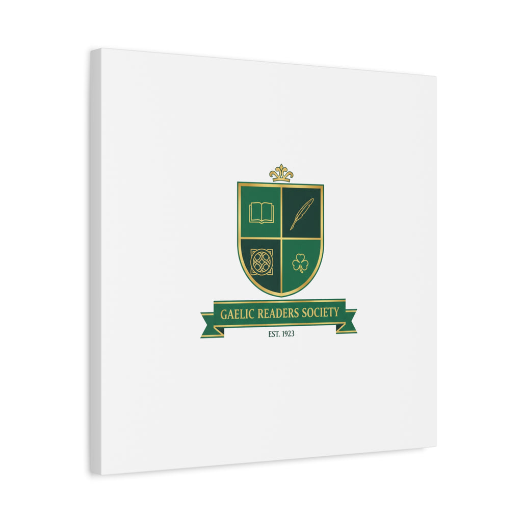 Gaelic Crest Shield Canvas | Celtic crest, Irish heritage logo 36" x 36" 1.25"