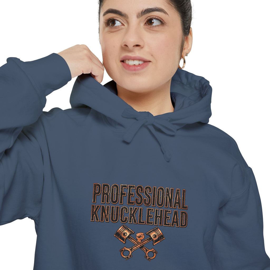 Professional Knucklehead Hoodie — Funny Vintage Boxing Fist Pullover