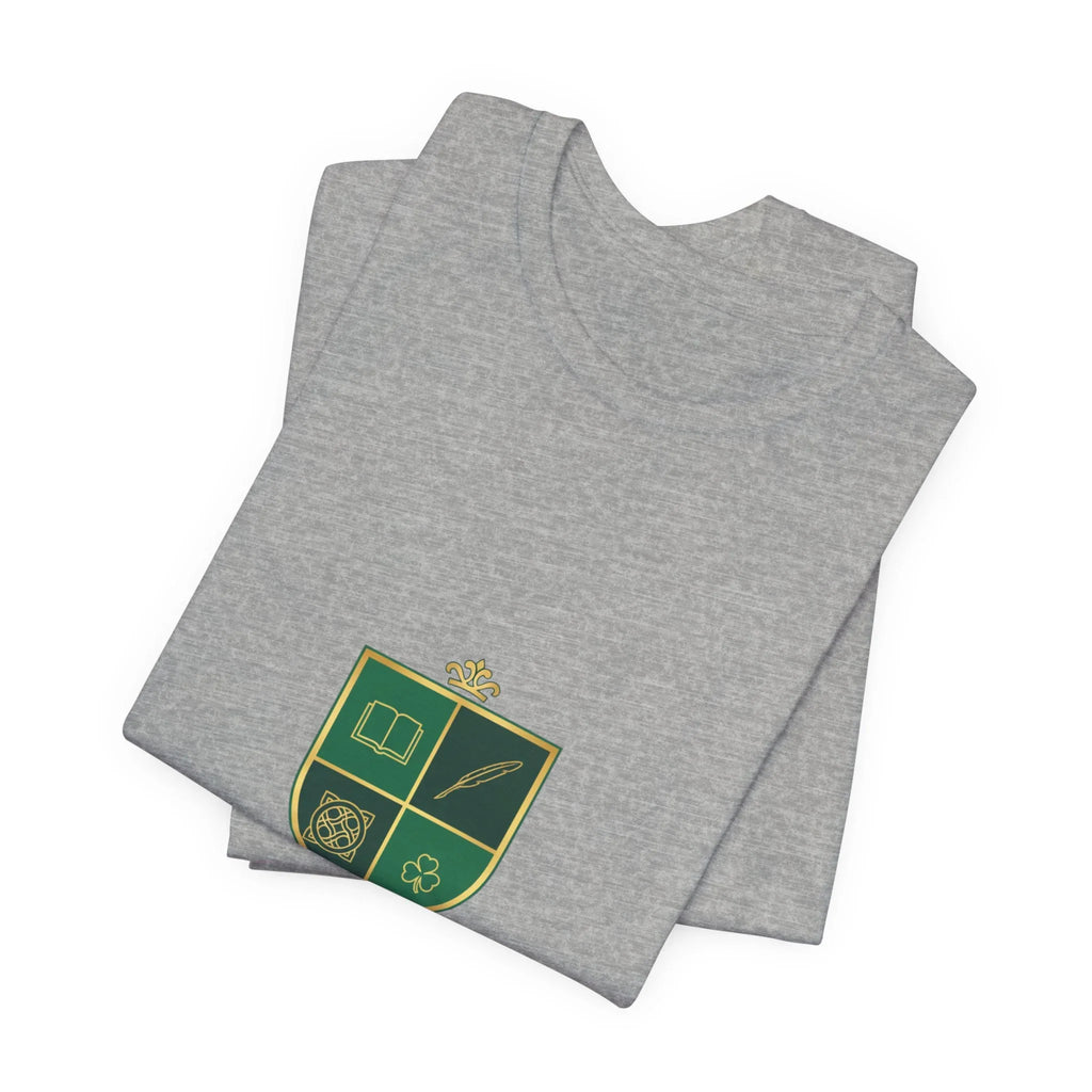 Celtic Crest Shield T-Shirt | Gaelic serif crest, Celtic knot logo Navy