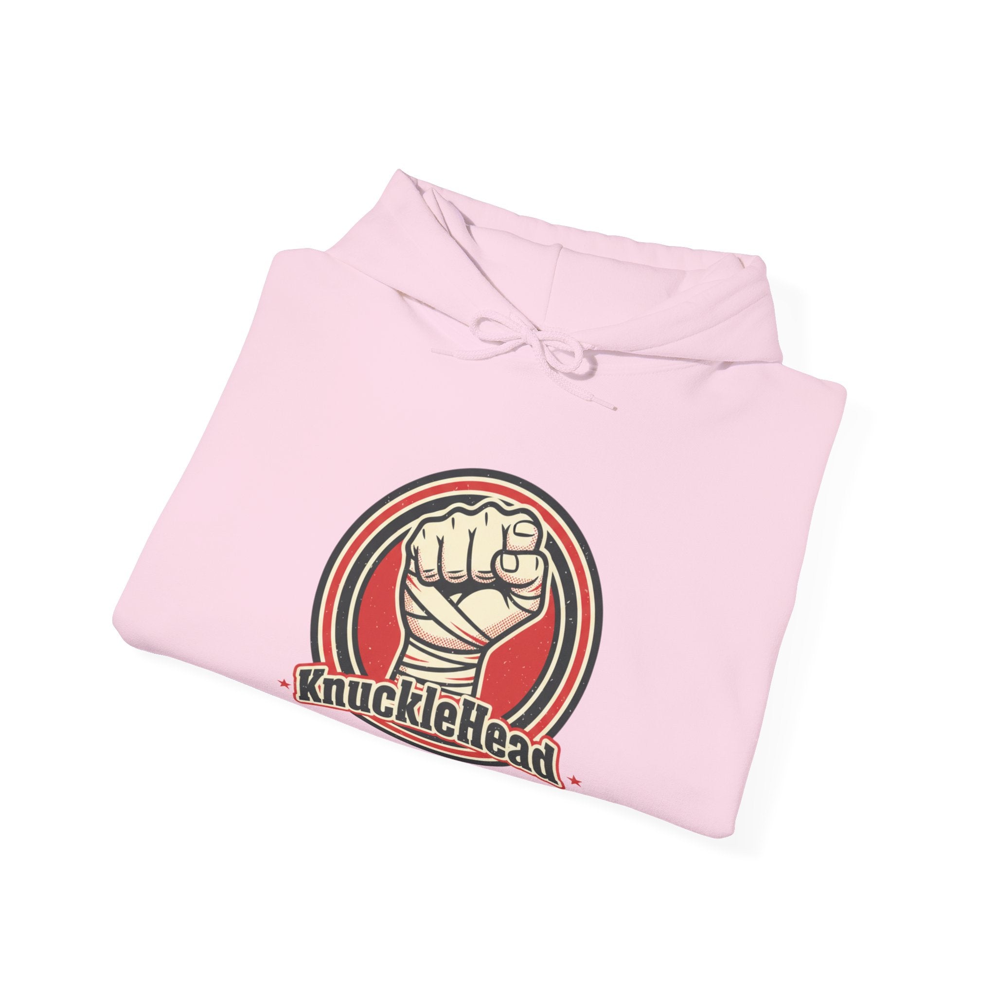 Knucklehead Fist Hoodie – Retro Boxing Punch Graphic Sweatshirt