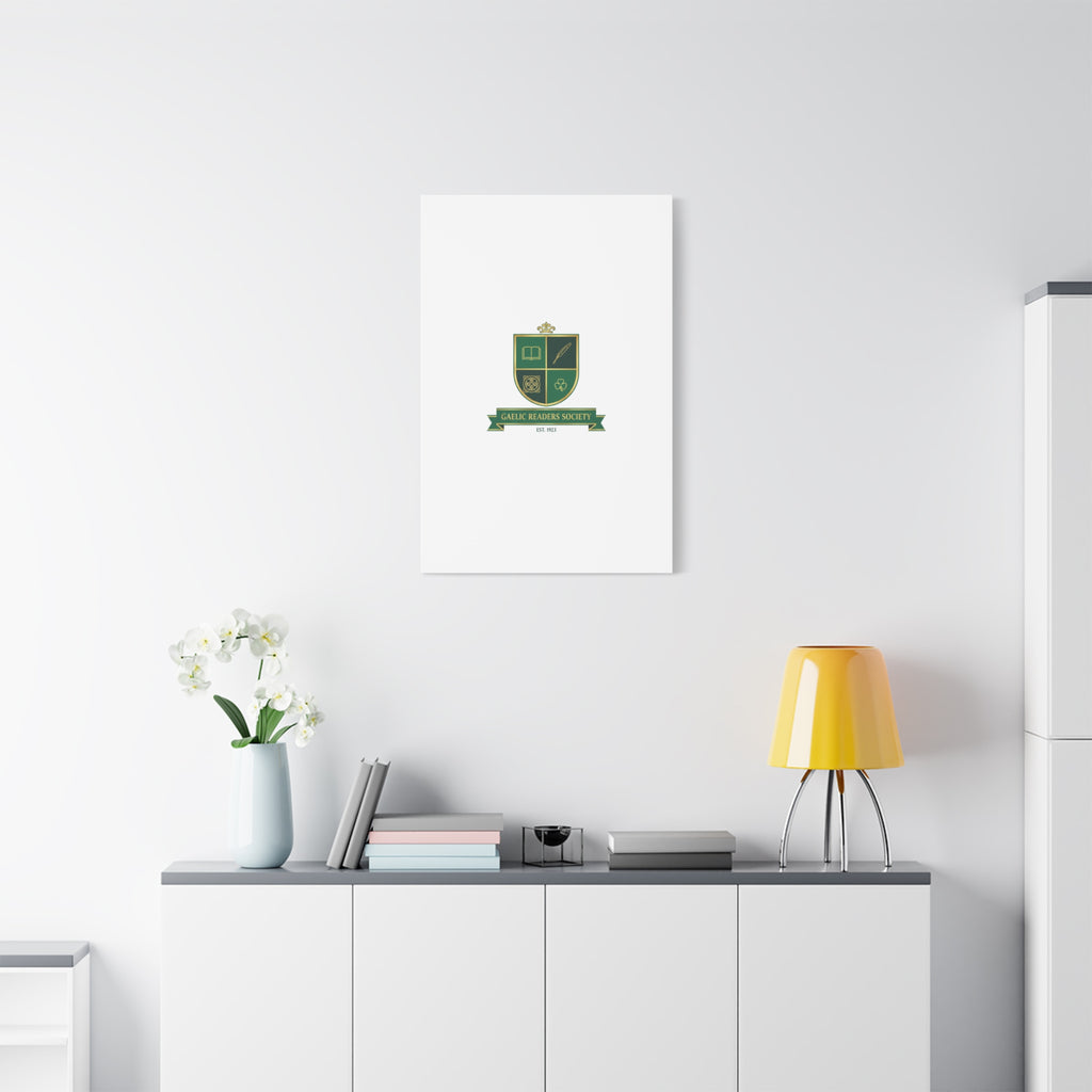 Gaelic Crest Shield Canvas | Celtic crest, Irish heritage logo 36" x 36" 1.25"