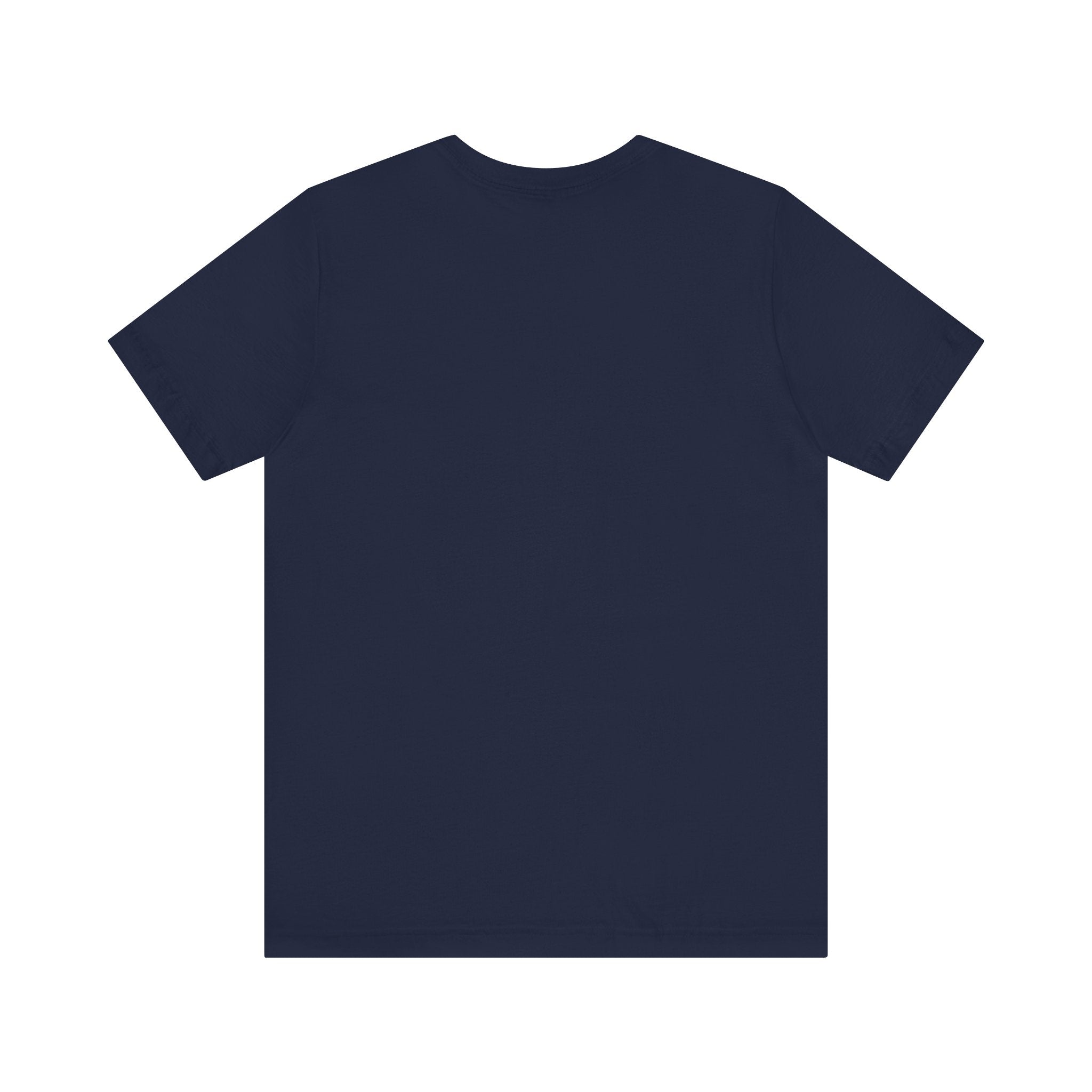 Gothic Arch Minimal Tee | Monastic Minimalism, serene typography Navy
