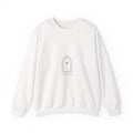 Gothic Arch Minimal Sweatshirt | Quiet Luxury, Serene Typography