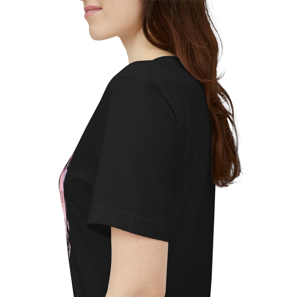 Kawaii Nurse Heart Tee | pastel healthcare design, coquette medical shirt Navy