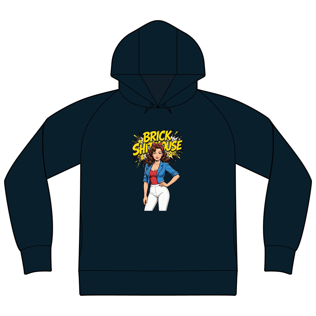 Brick Shit House Pinup Hoodie