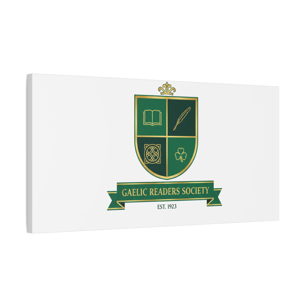 Gaelic Crest Shield Canvas | Celtic crest, Irish heritage logo 36" x 36" 1.25"