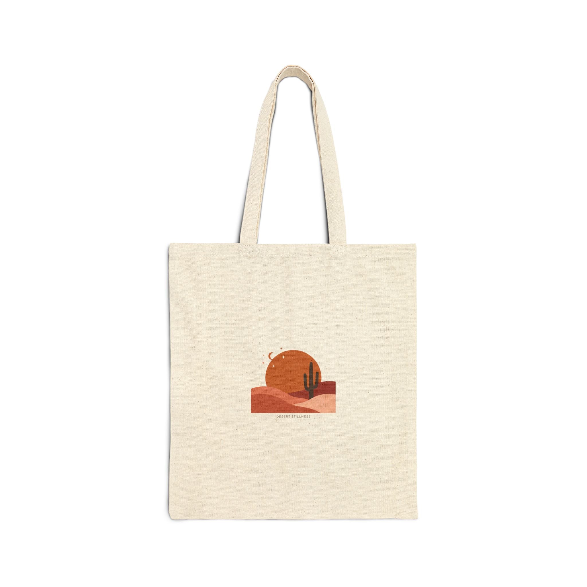 Desert Sunset Minimalist Mesa Tote | Southwestern Adobe-Inspired Wall Art