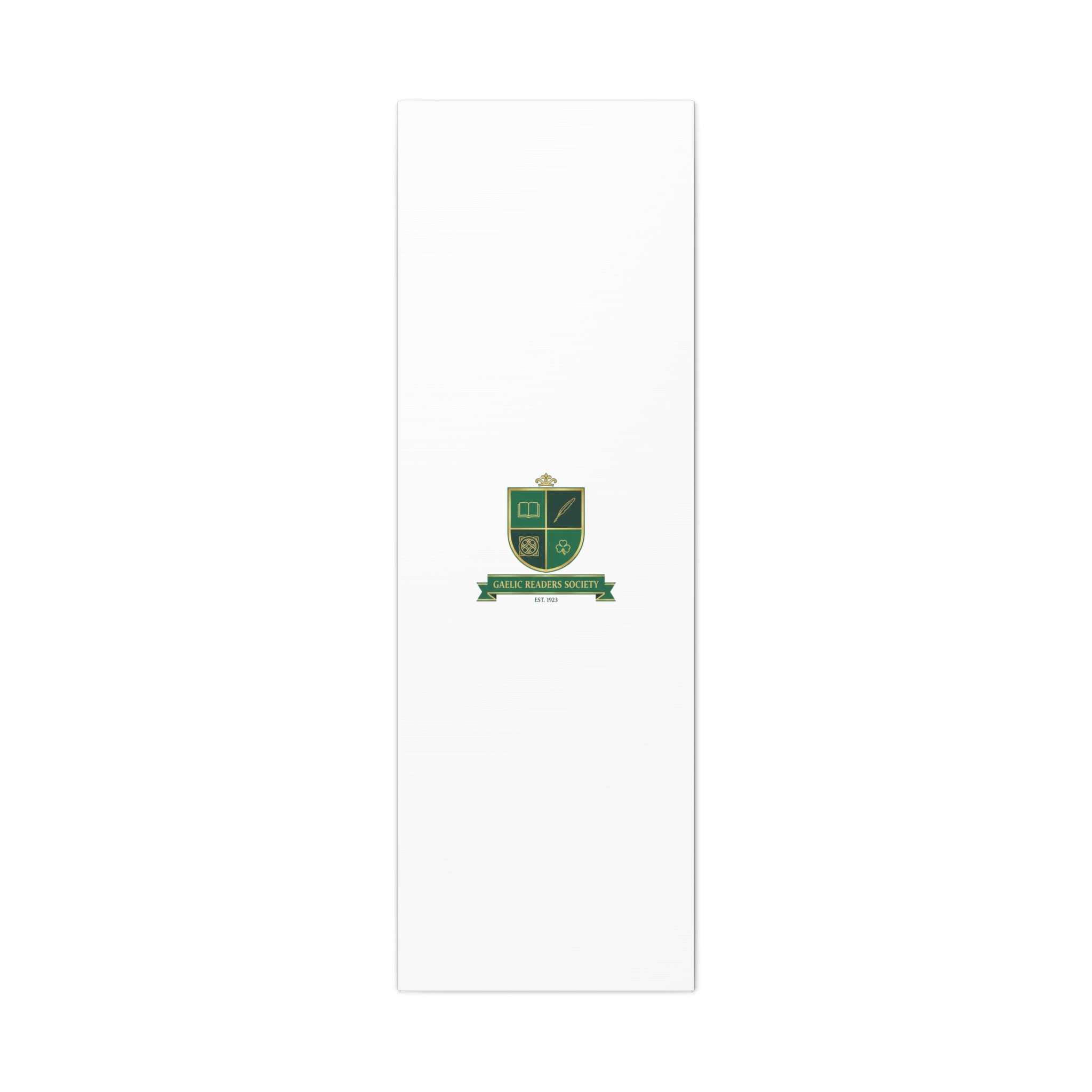 Gaelic Crest Shield Canvas | Celtic crest, Irish heritage logo 20" x 60" (Vertical) 1.25"