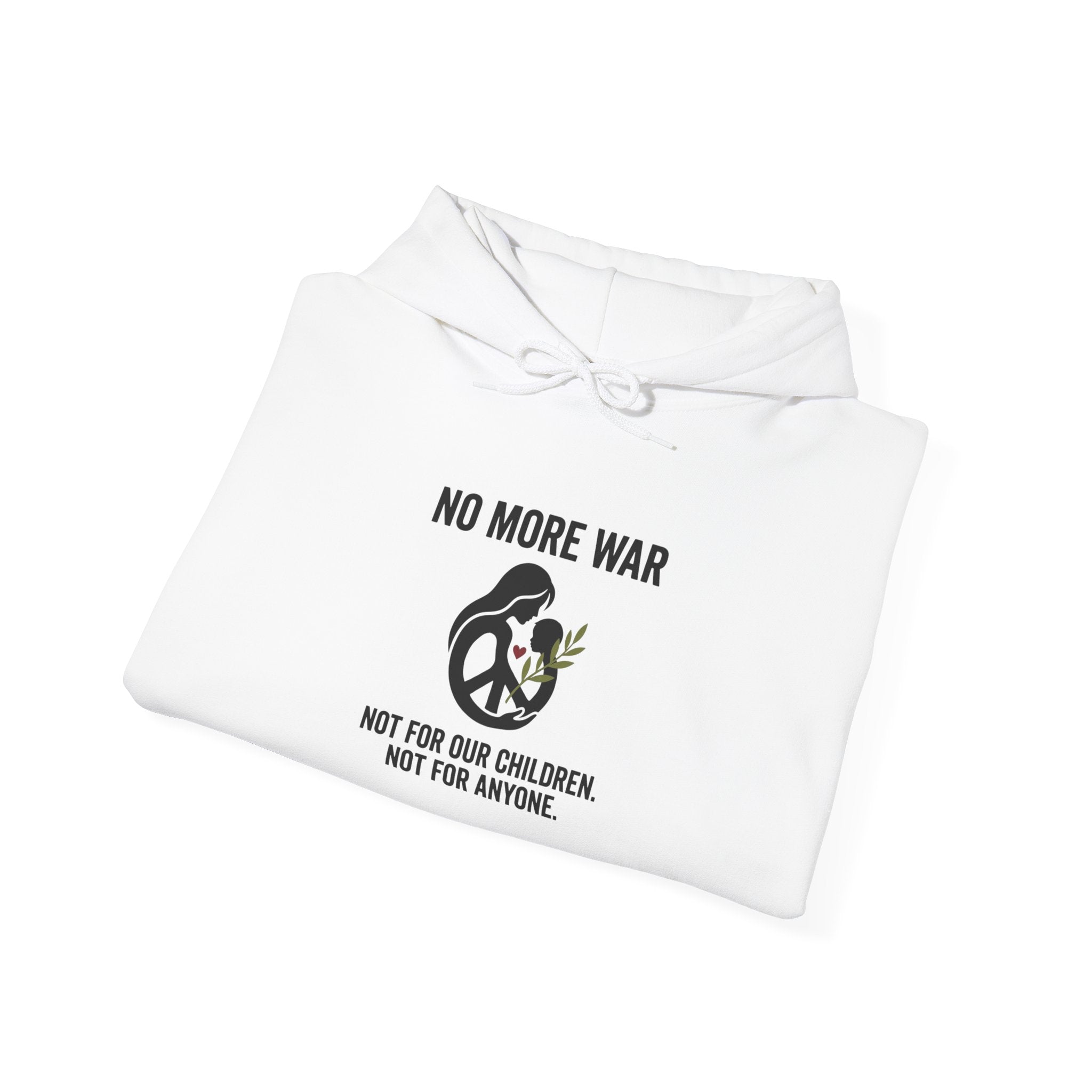 No More War Hoodie | anti-war, peace, ceasefire, solidarity. Navy