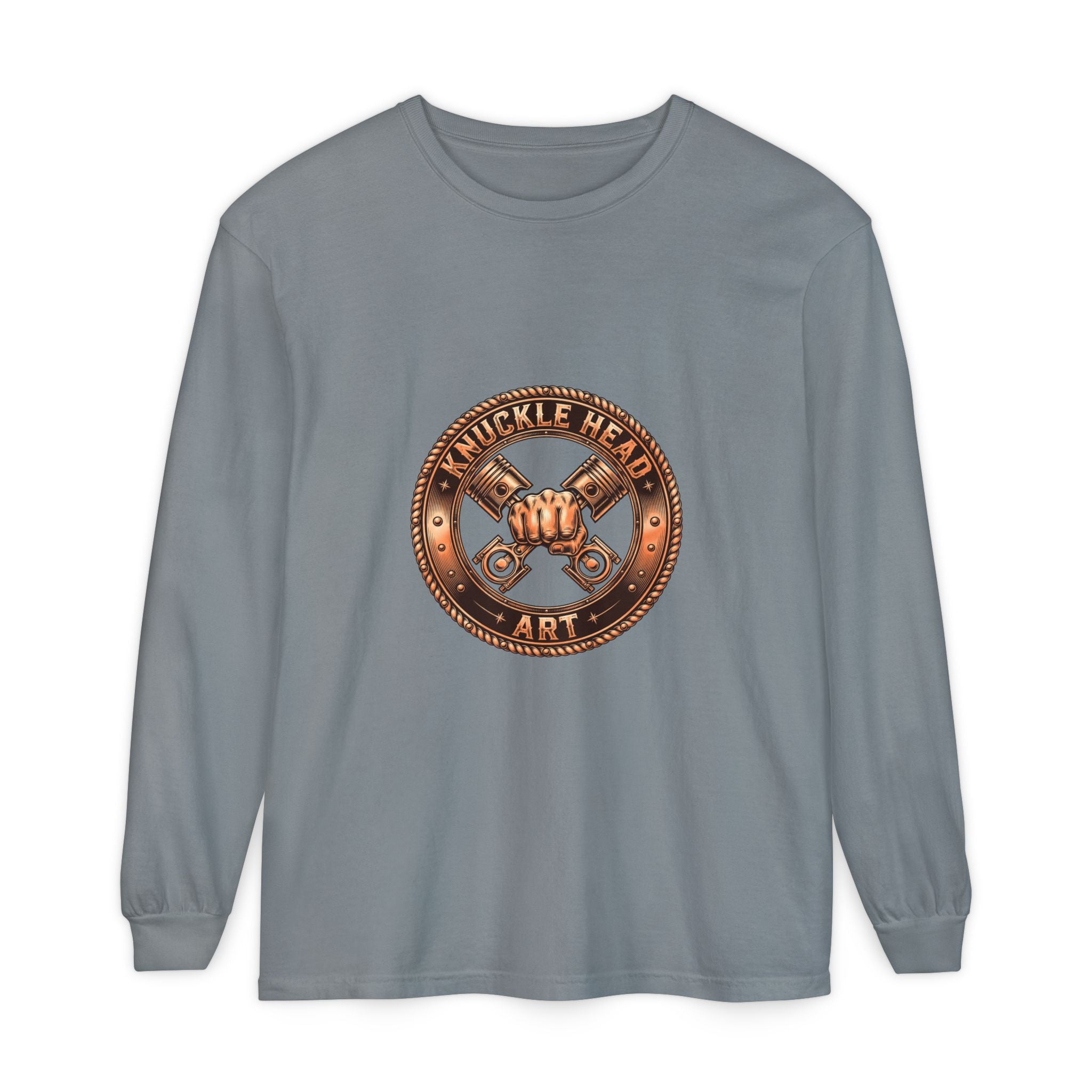 Knucklehead Art Emblem Long Sleeve Tee