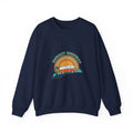 Sunset Highway Retro Surf Graphic Sweatshirt | 1970s Analog Sunshine, Vintage Palm