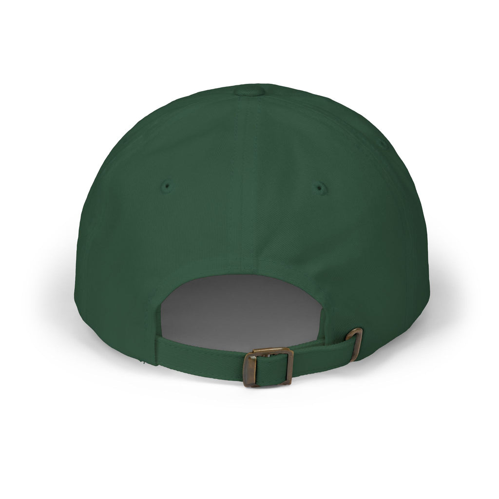 Dad Cap – "Find You're Peace" Embroidered White Baseball Hat.