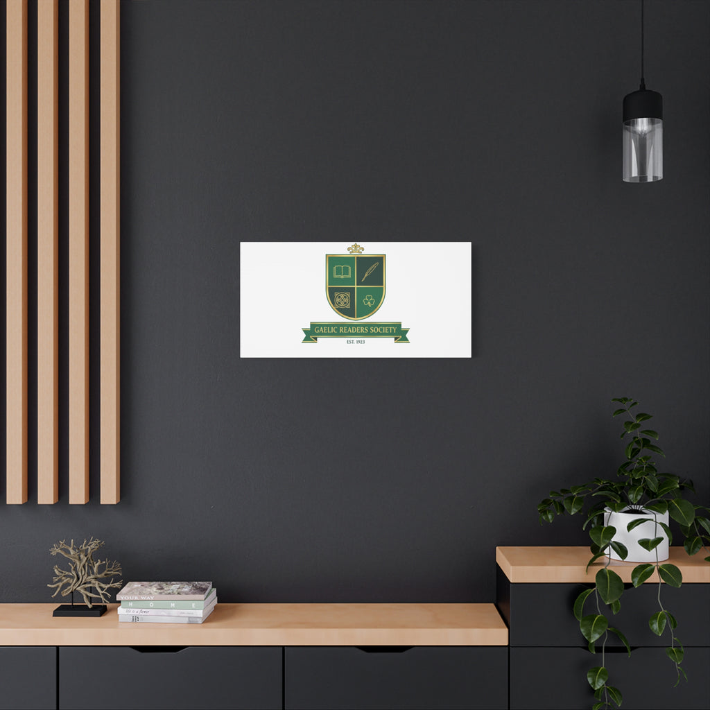 Gaelic Crest Shield Canvas | Celtic crest, Irish heritage logo 36" x 36" 1.25"
