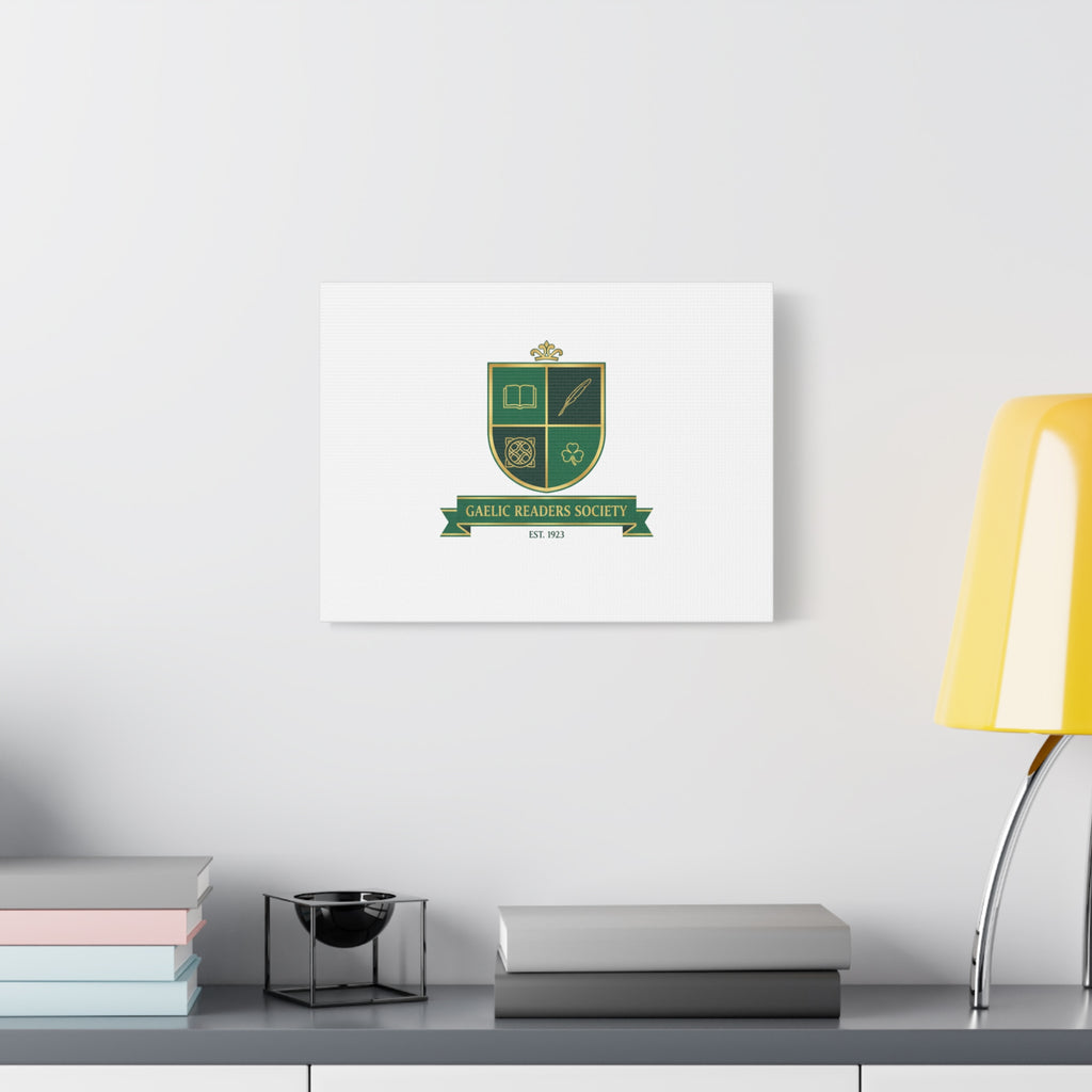 Gaelic Crest Shield Canvas | Celtic crest, Irish heritage logo 36" x 36" 1.25"