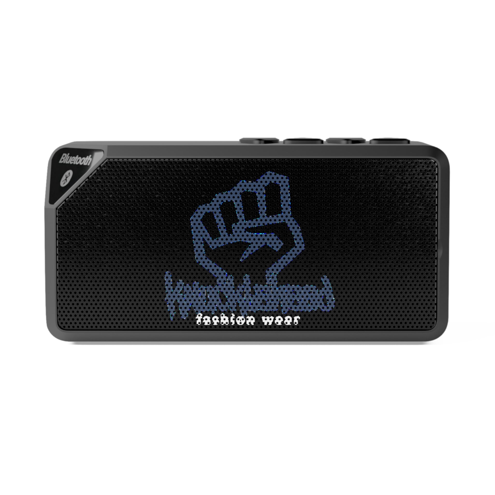 Jabba Bluetooth Speaker 4.25" x 2.25" Black