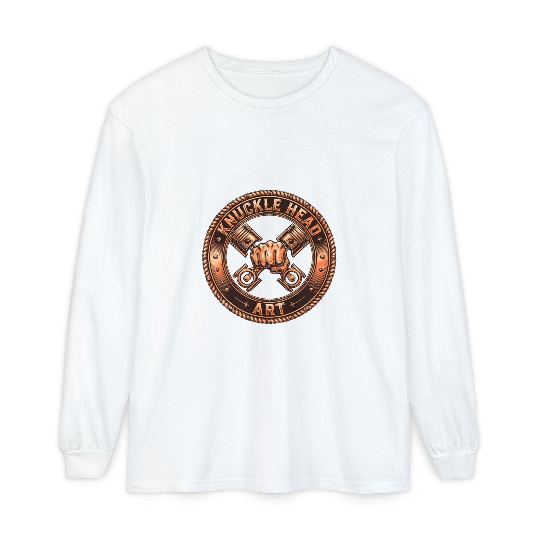 Knucklehead Art Emblem Long Sleeve Tee