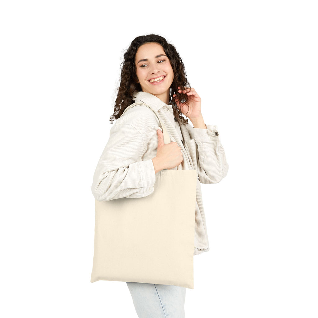 Gothic Arch Minimal Tote | Monastic Minimalism, Scripture Micro-Text