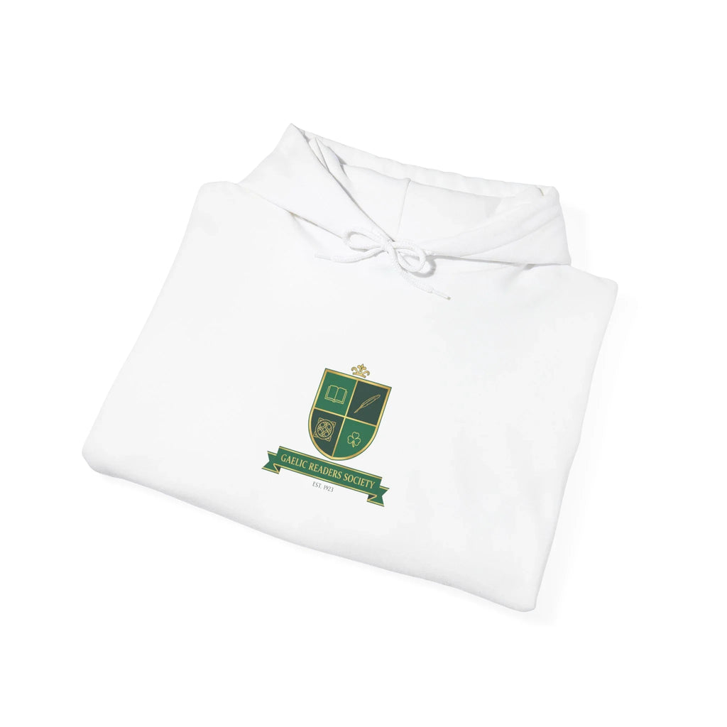 Celtic Crest Hoodie | Gaelic serif crest, Irish heritage logo Navy