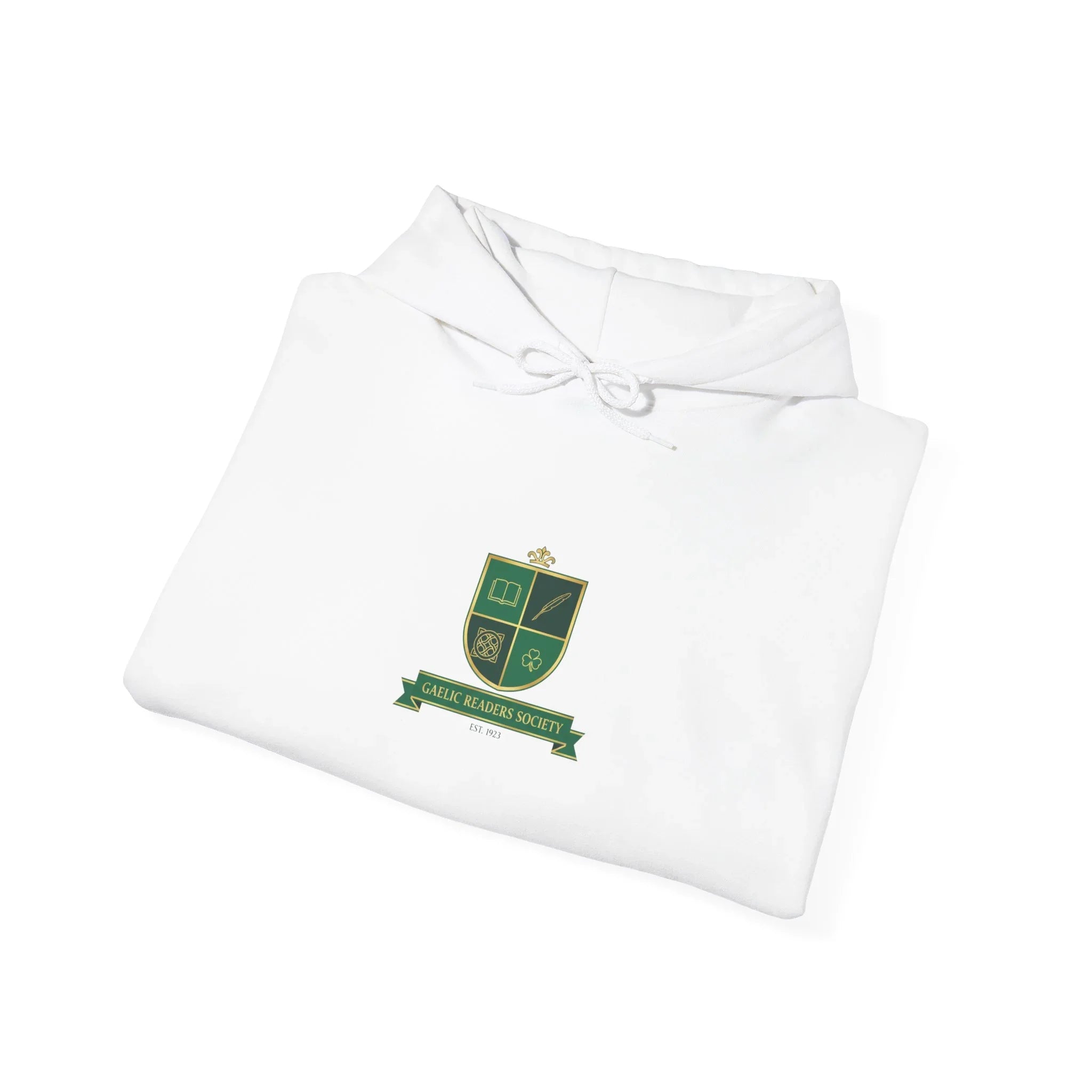 Celtic Crest Hoodie | Gaelic serif crest, Irish heritage logo Navy