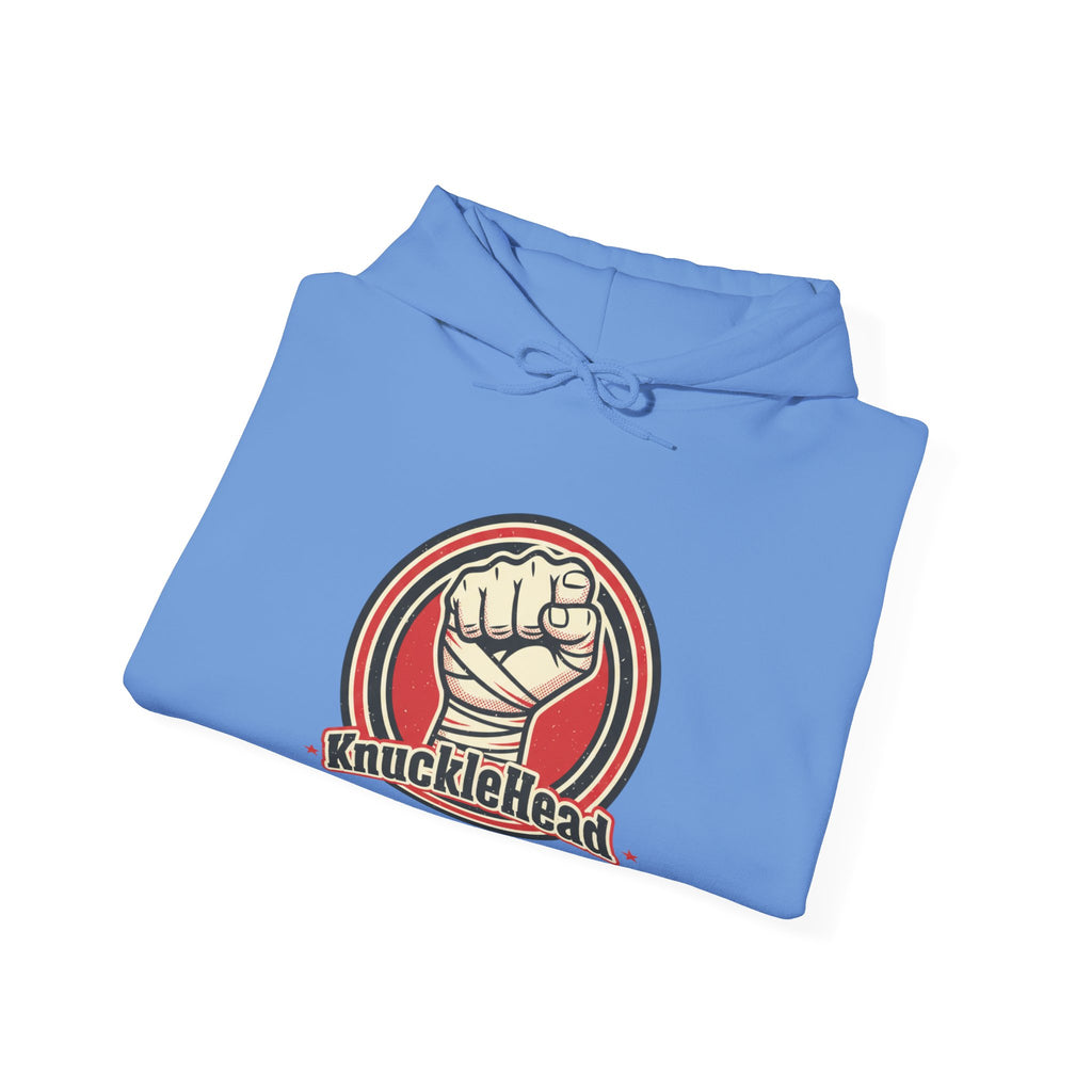 Knucklehead Fist Hoodie – Retro Boxing Punch Graphic Sweatshirt