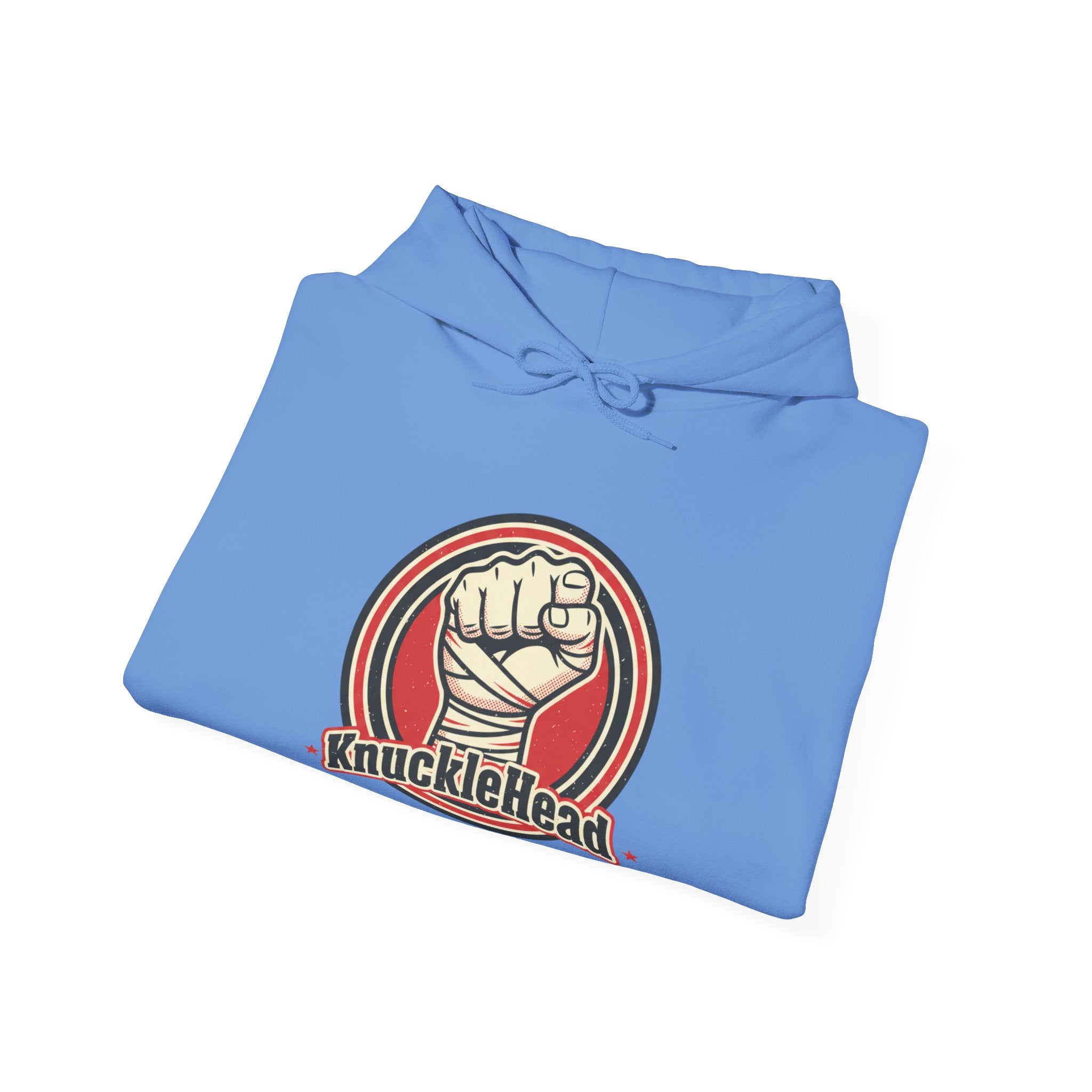 Knucklehead Fist Hoodie – Retro Boxing Punch Graphic Sweatshirt