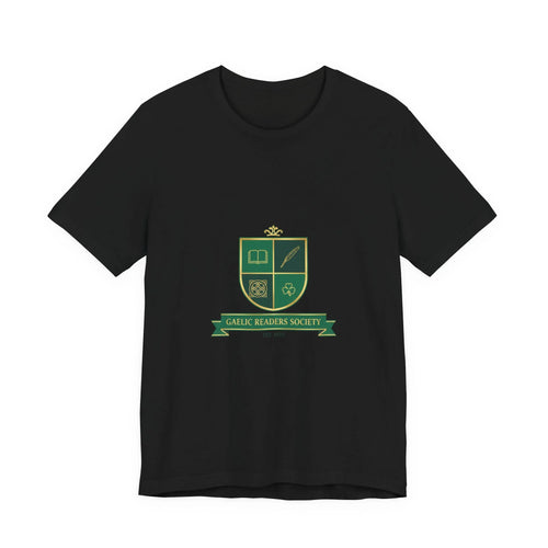 Celtic Crest Shield T-Shirt | Gaelic serif crest, Celtic knot logo Black