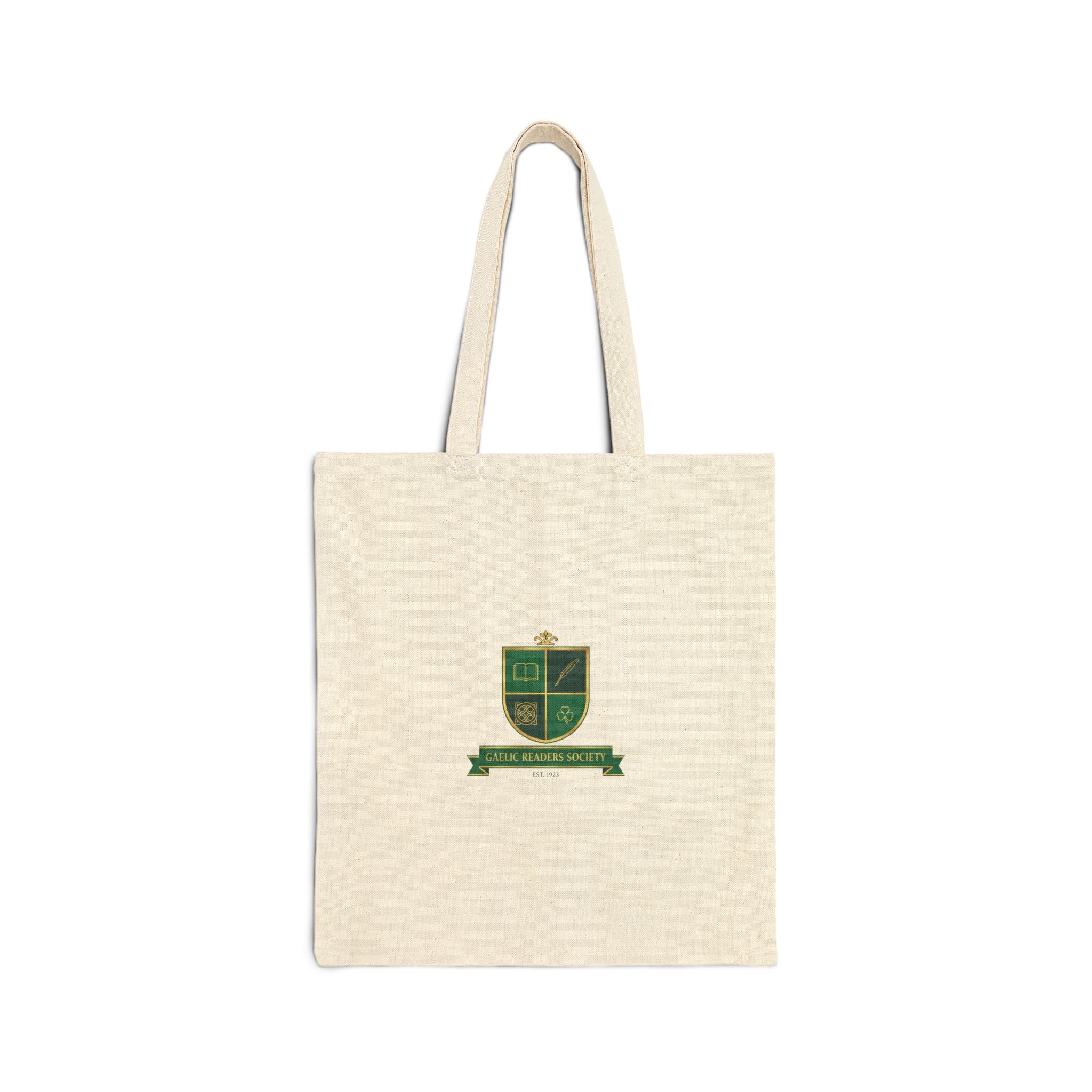 Gaelic Crest Tote | Celtic crest, Irish heritage logo Natural 15" x 16"
