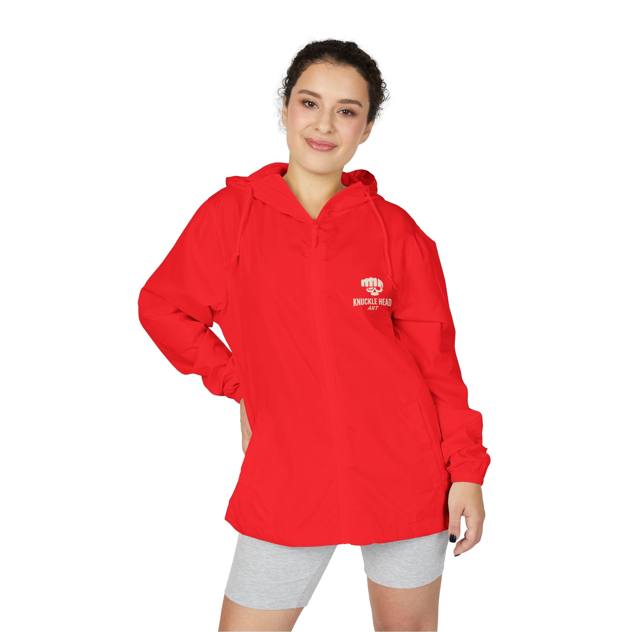 Unisex Full-Zip Windbreaker Jacket
