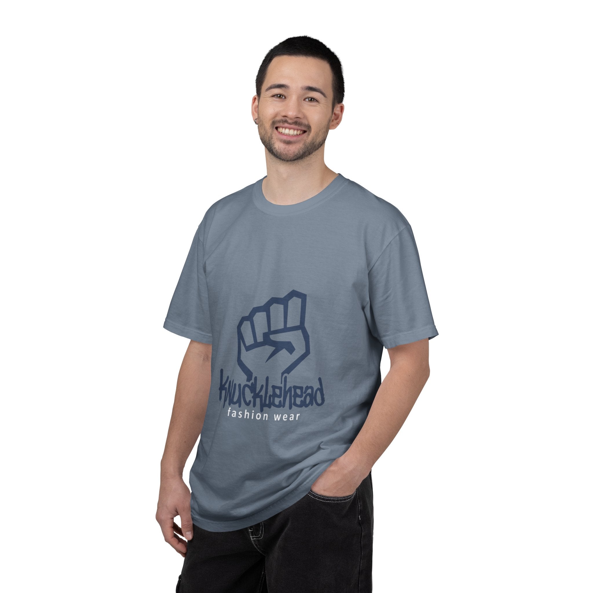 Knucklehead Fist Graphic T-Shirt — Casual Streetwear Tee Berry