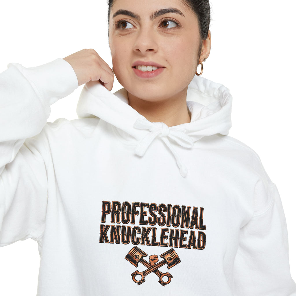 Professional Knucklehead Hoodie — Funny Vintage Boxing Fist Pullover