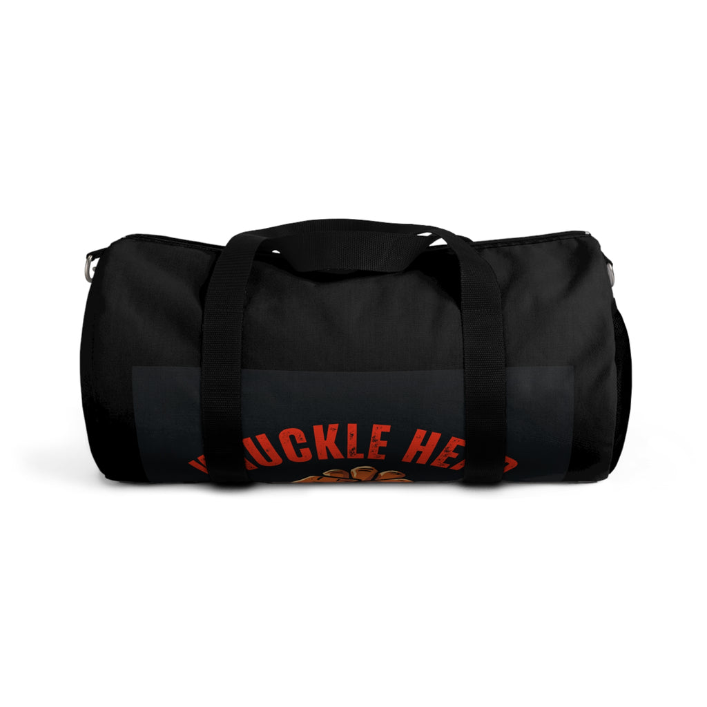 Knucklehead Skull Logo Duffel Bag - Rocker Gym & Travel Bag Small