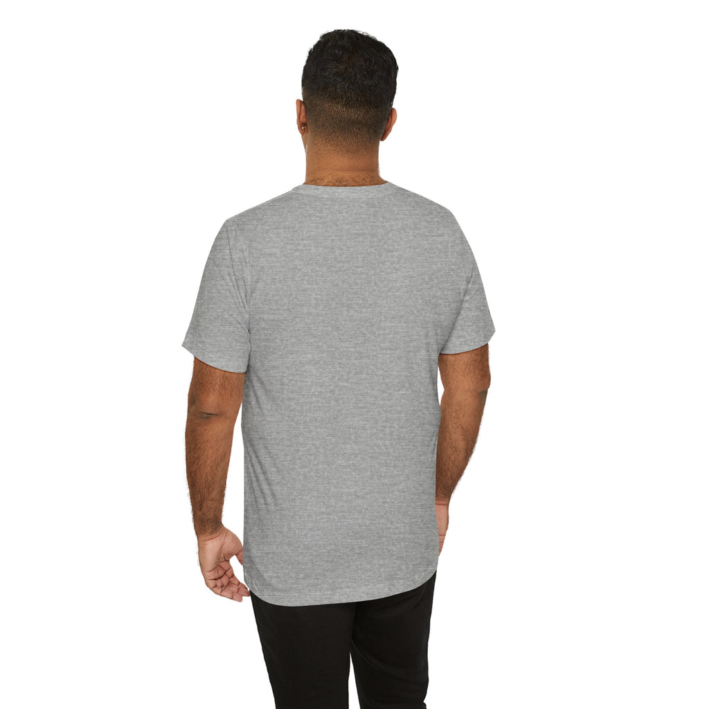 Gothic Arch Minimal Tee | Monastic Minimalism, serene typography Navy
