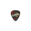 Patchwork Plaid 'LOUD' Sticker | Grunge Revival, 90s Plaid Aesthetic