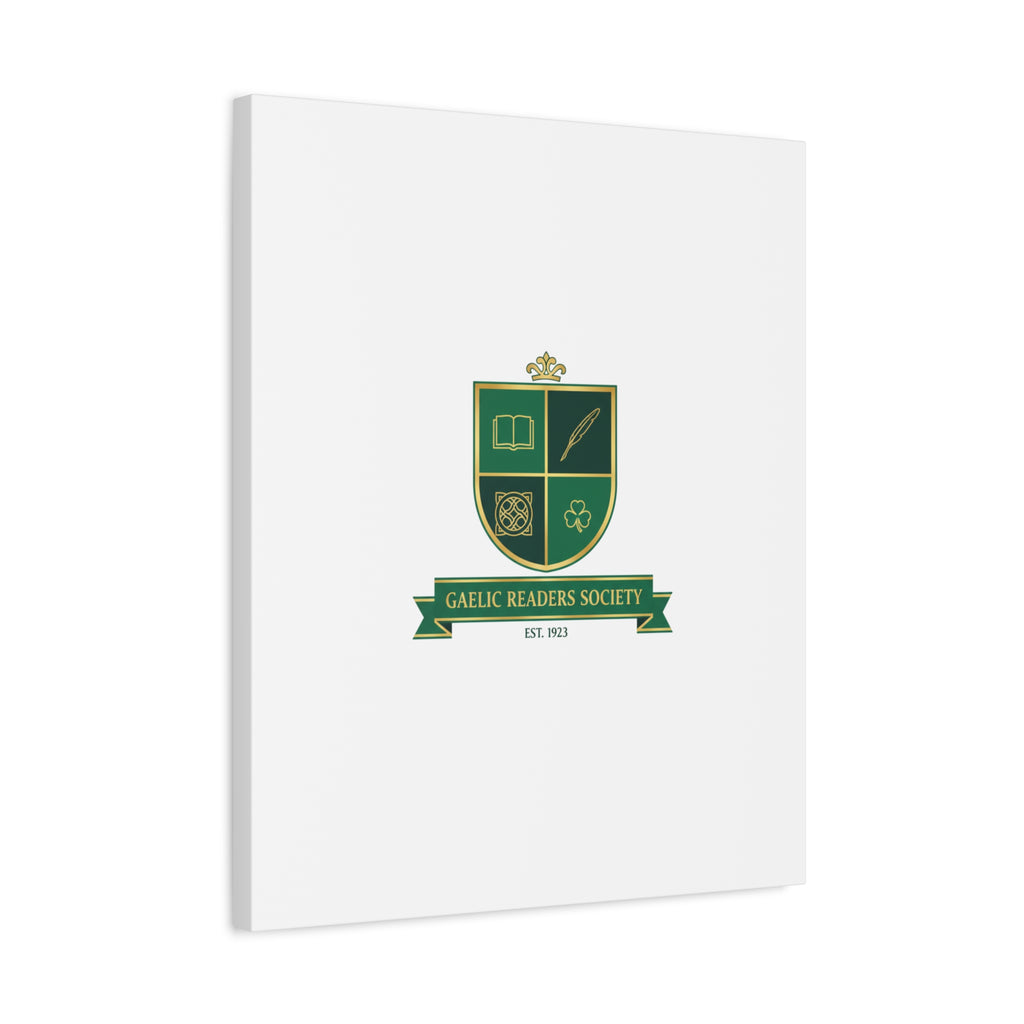 Gaelic Crest Shield Canvas | Celtic crest, Irish heritage logo 36" x 36" 1.25"