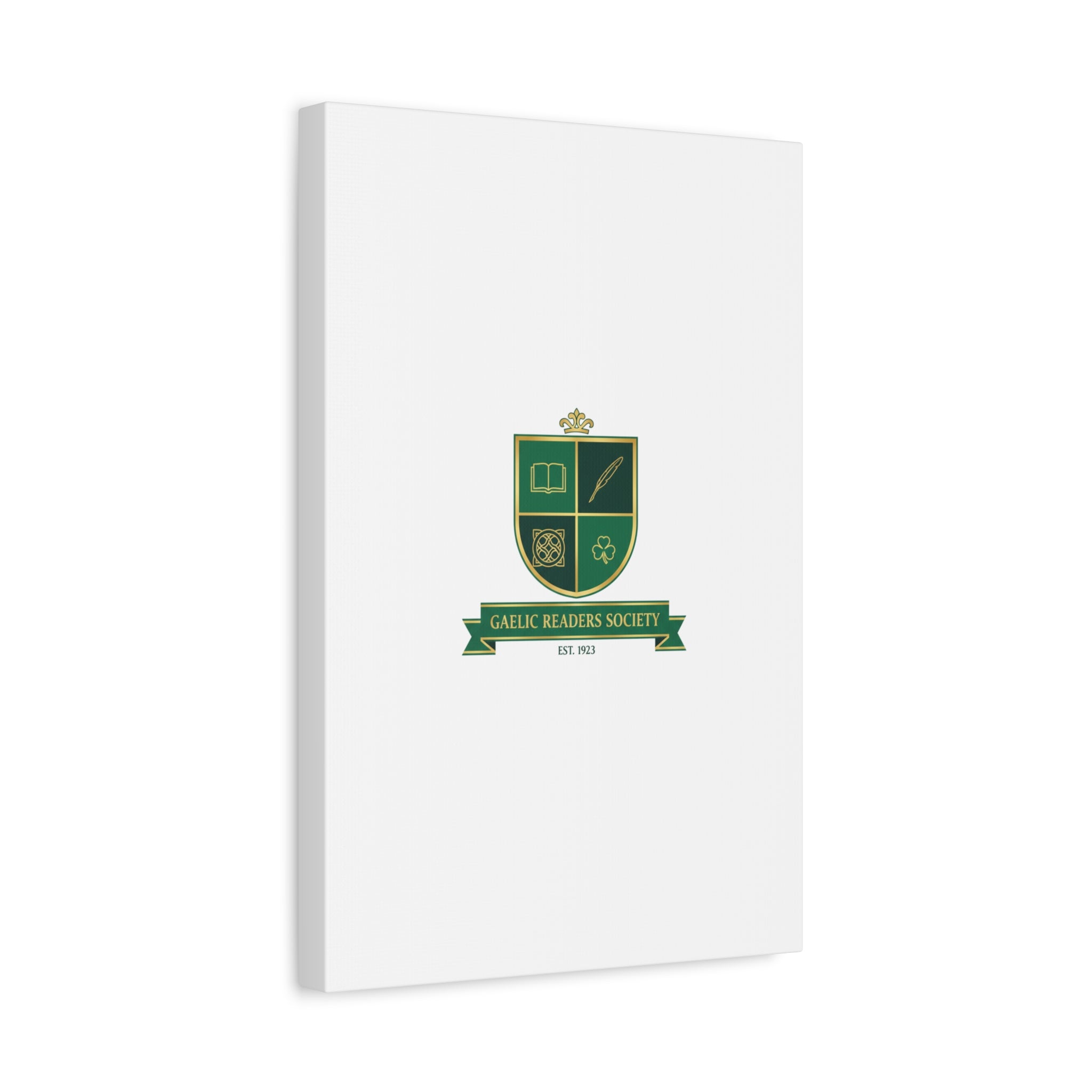 Gaelic Crest Shield Canvas | Celtic crest, Irish heritage logo 36" x 36" 1.25"