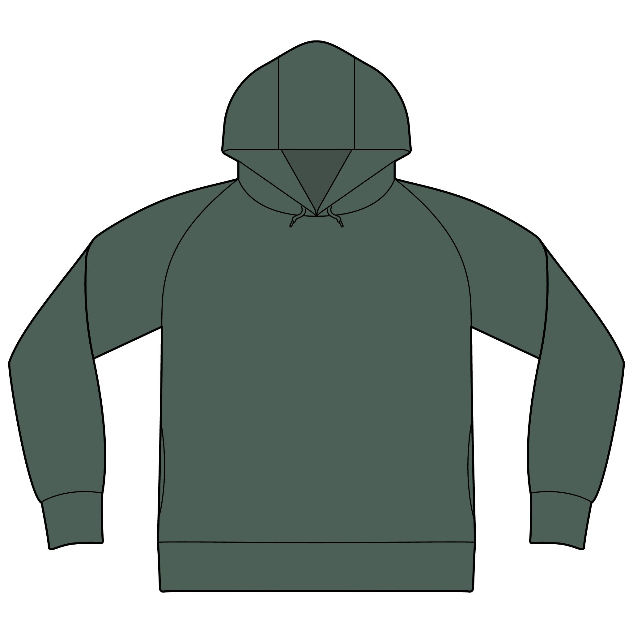 Brick Shit House Pinup Hoodie